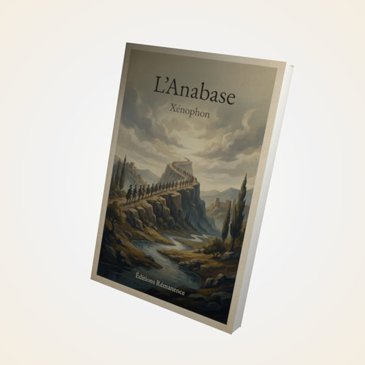 Livre L'Anabase – Xénophon - Couverture 3D