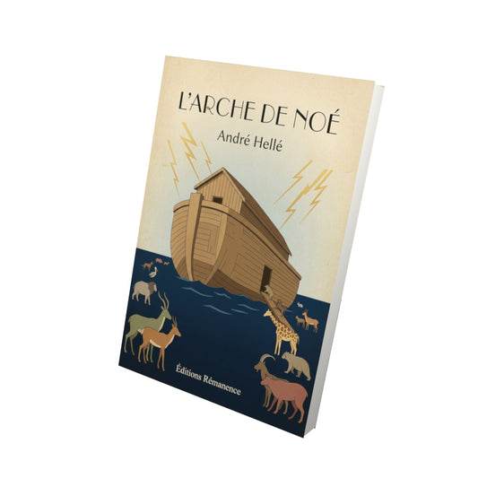 Livre L'Arche de Noé - André Hellé - Vue 3D - Editions Remanence