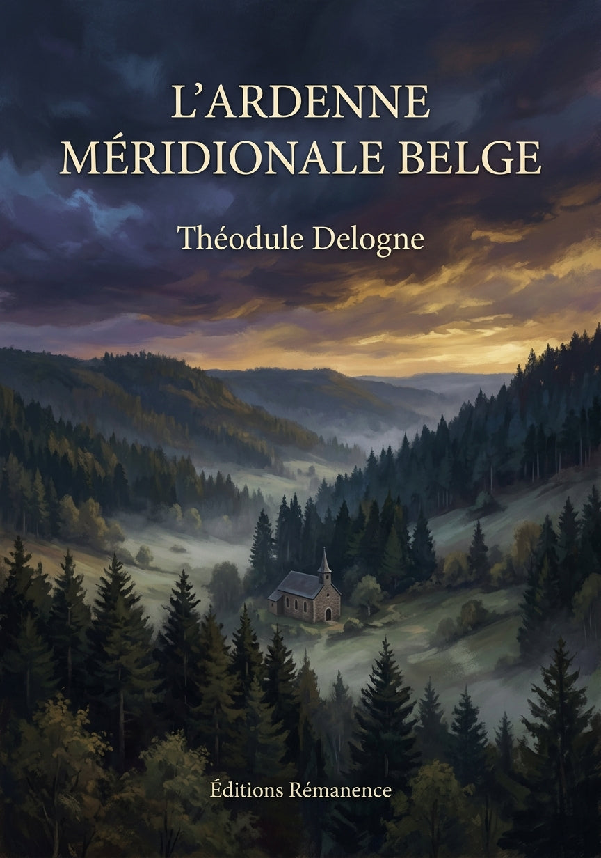 Livre L'Ardenne méridionale belge par Théodule Delogne - Couverture - Editions Remanence