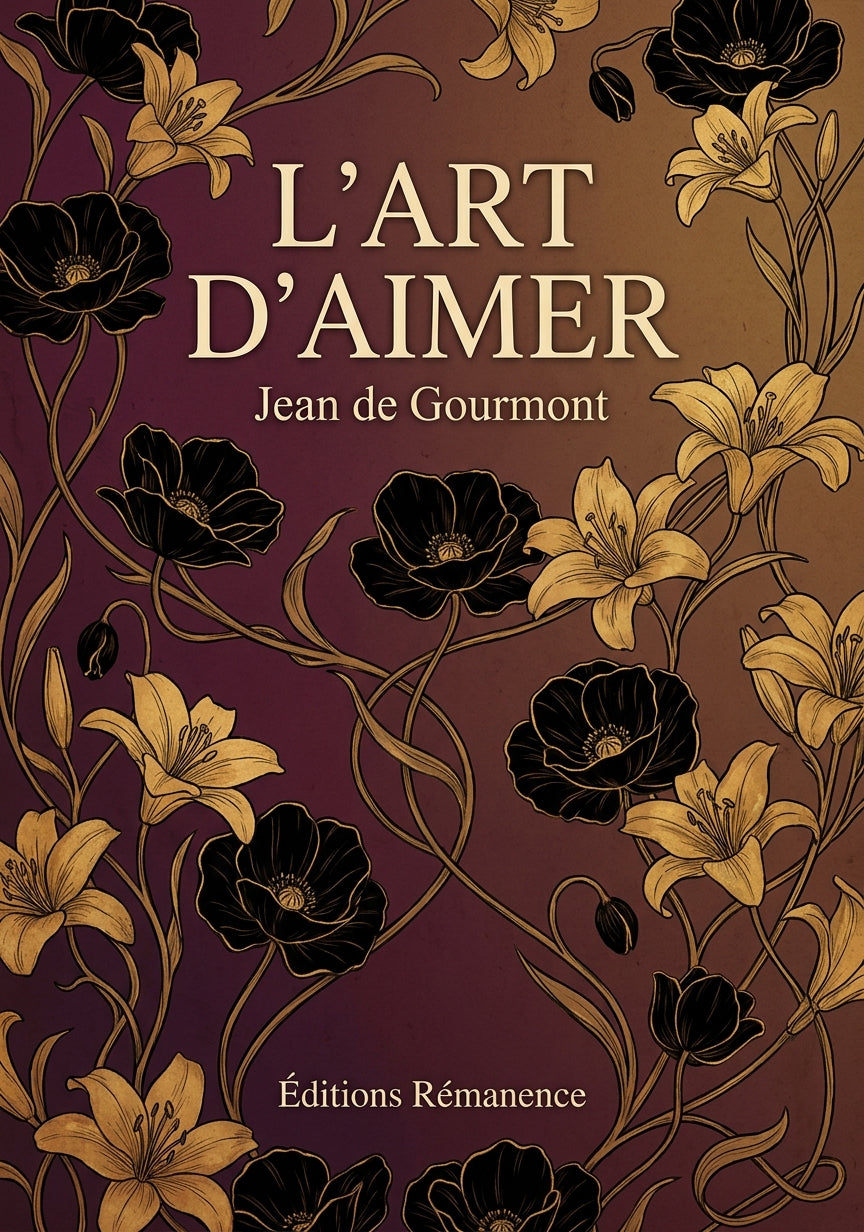 L'art d'aimer - Jean de Gourmont (Couverture)