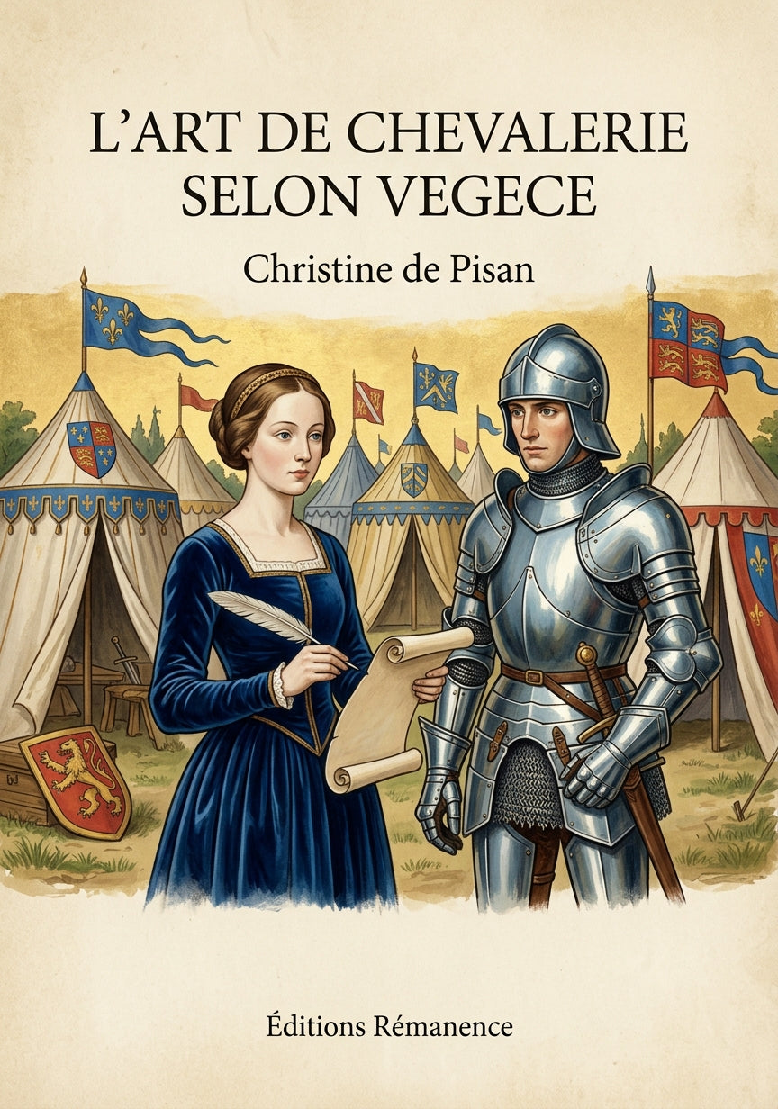 L'art de chevalerie selon Vegece - Christine de Pisan (Couverture)
