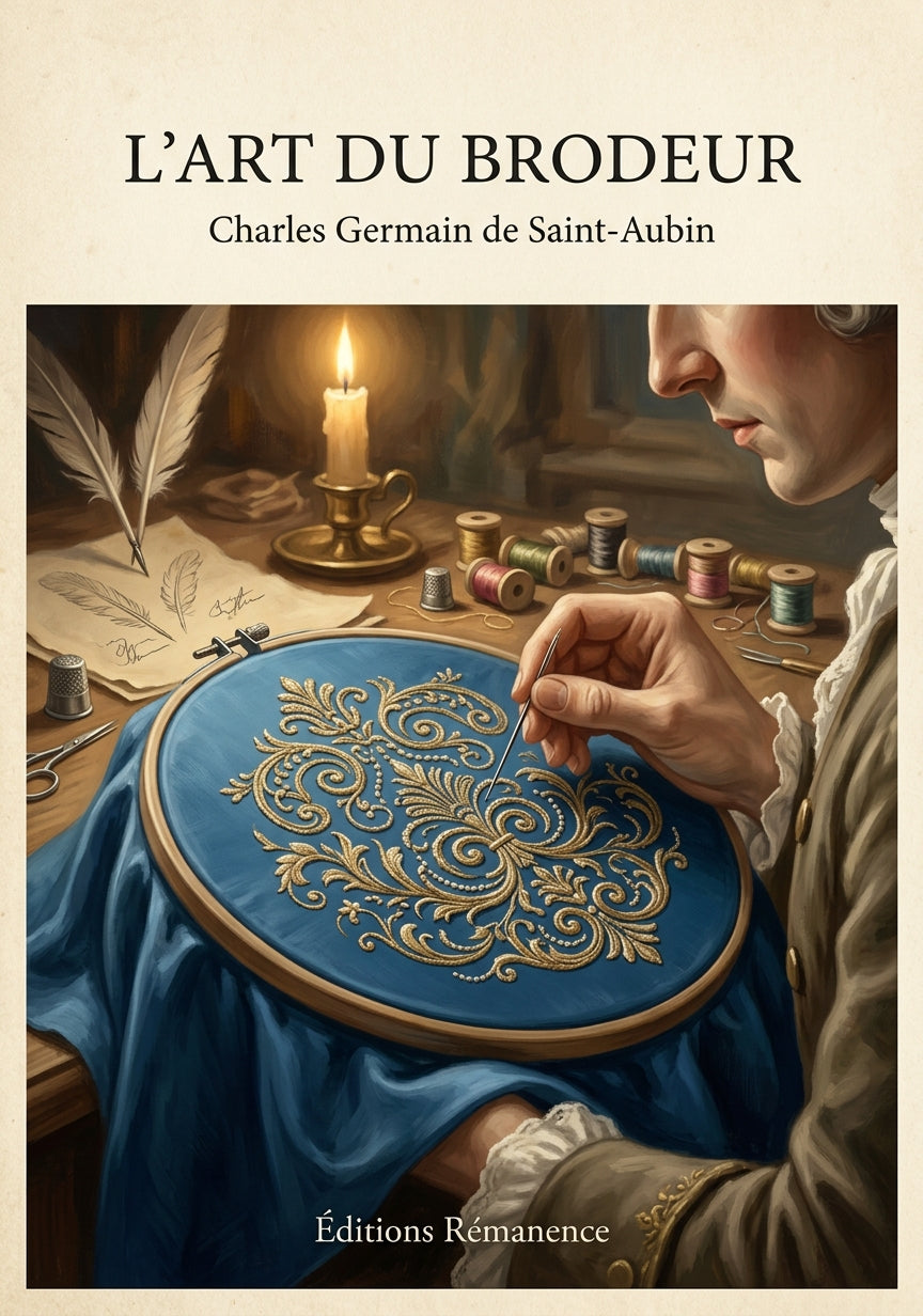 L'Art du brodeur - Charles Germain de Saint-Aubin (Couverture)