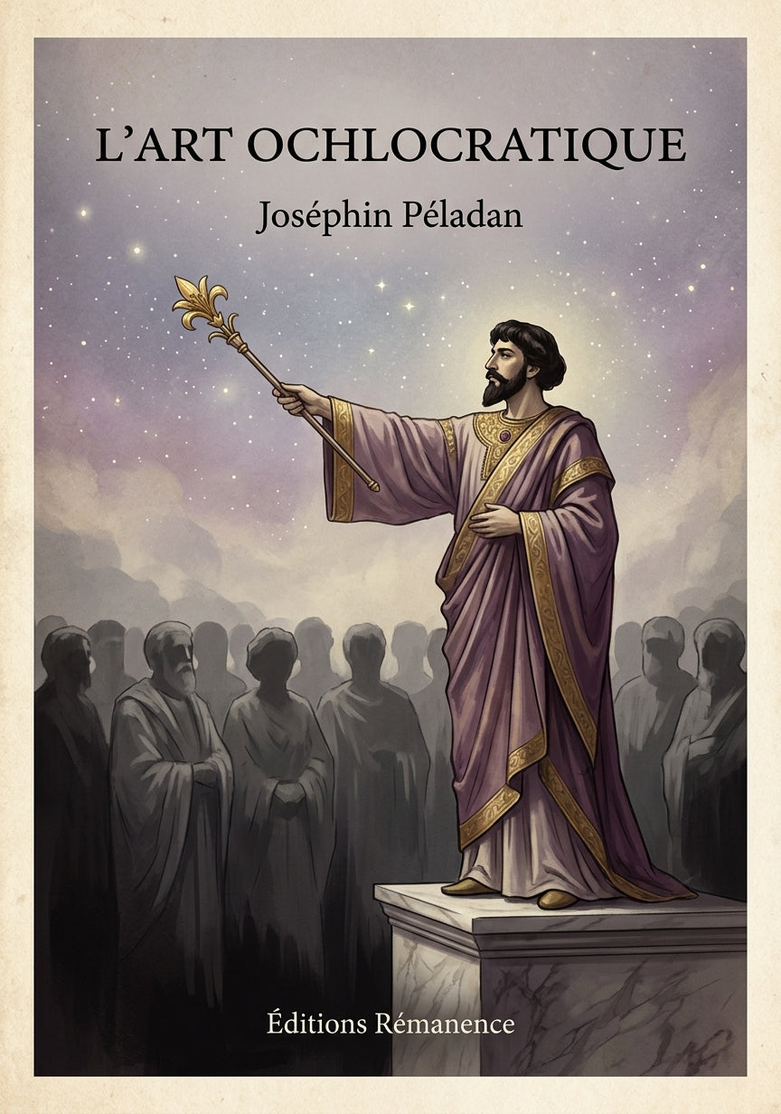 L'art ochlocratique - Joséphin Péladan (Couverture)