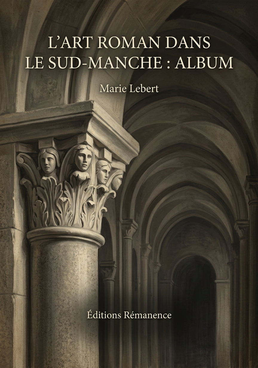 L'art roman dans le Sud-Manche : Album - Marie Lebert (Couverture)