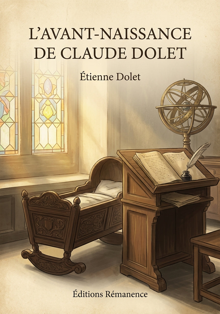 L'avant-naissance de Claude Dolet - Étienne Dolet (Couverture)