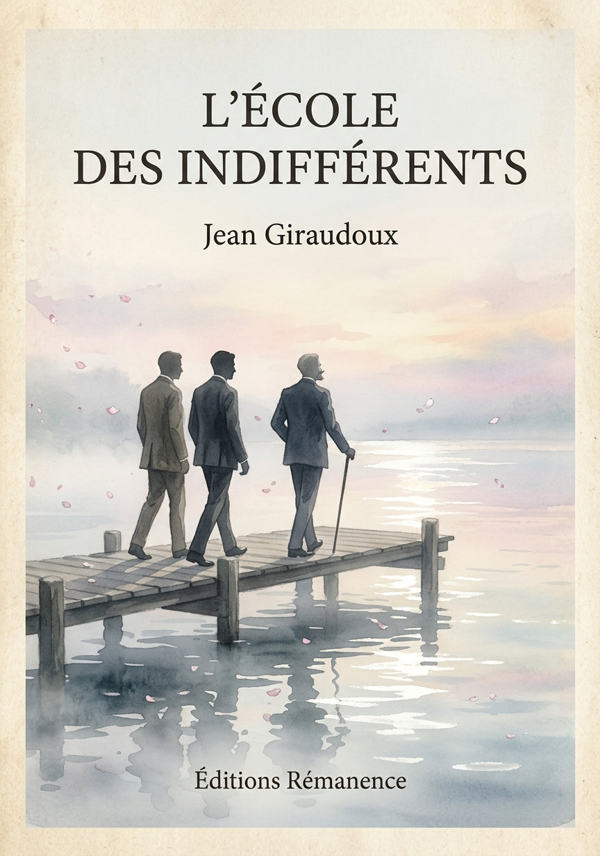 L'École des indifférents - Jean Giraudoux (Couverture)