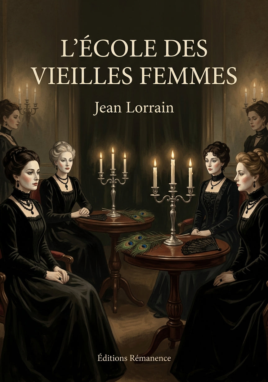 L'école des vieilles femmes - Jean Lorrain (Couverture)