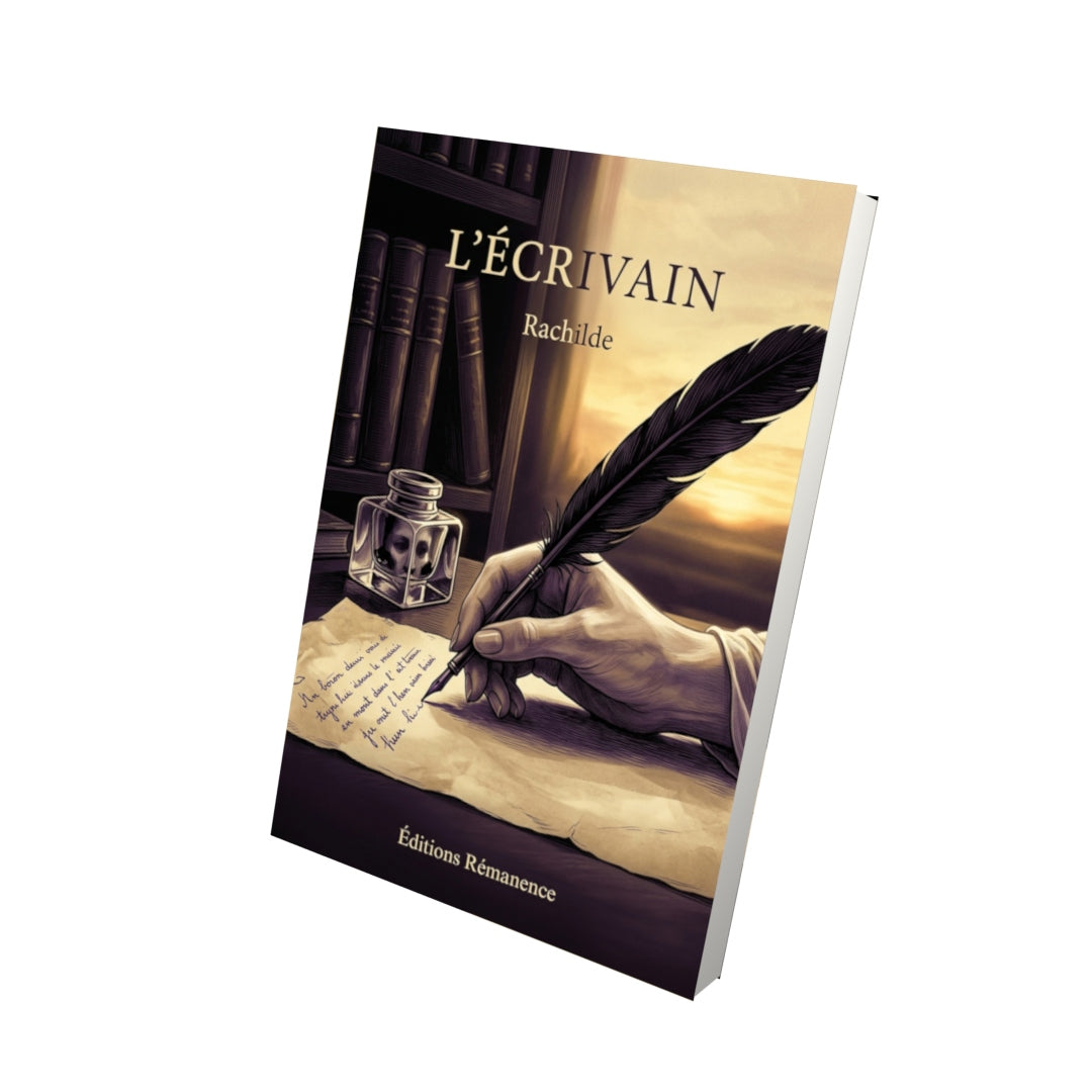 Livre L'Écrivain par Rachilde - Vue 3D - Editions Remanence