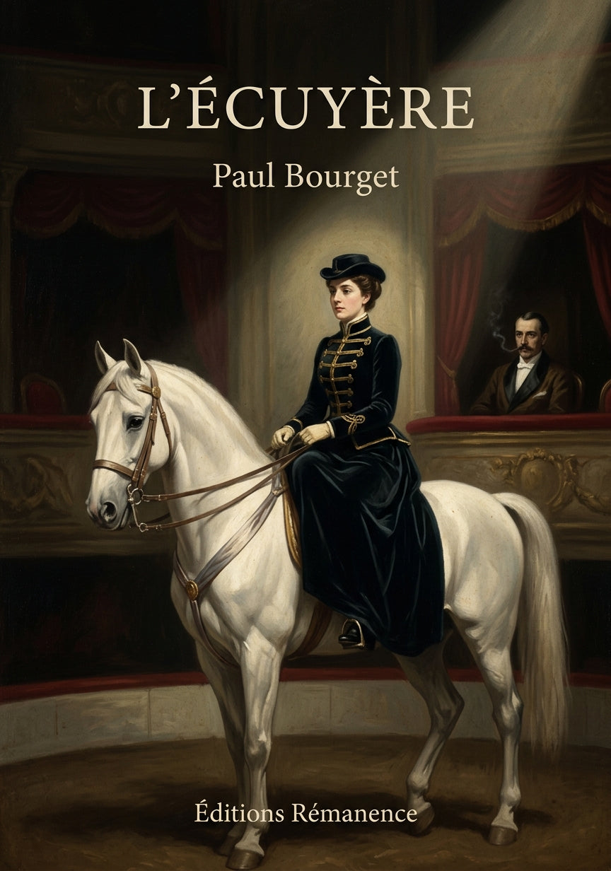 L'Écuyère - Paul Bourget (Couverture)