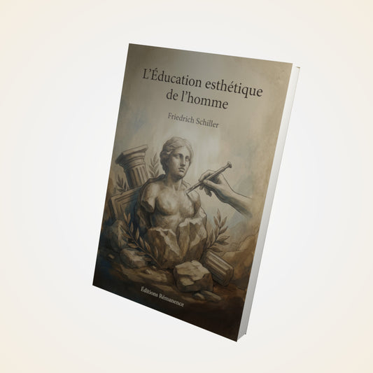 Livre L'Éducation esthétique de l'homme – Friedrich Schiller - Couverture 3D