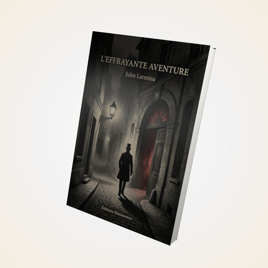 Livre L'effrayante aventure - Jules Lermina - Couverture 3D