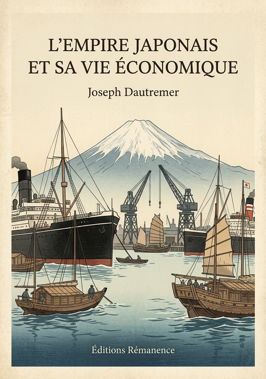 L'Empire Japonais et sa vie économique - Joseph Dautremer (Couverture)