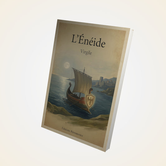 Livre L'Énéide – Virgile - Couverture 3D