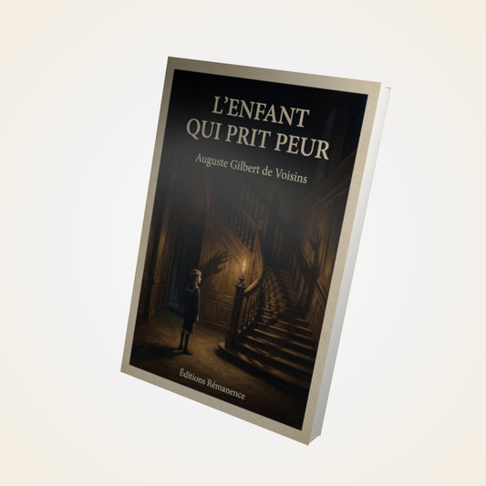 Livre L'enfant qui prit peur - Auguste Gilbert de Voisins - Couverture 3D