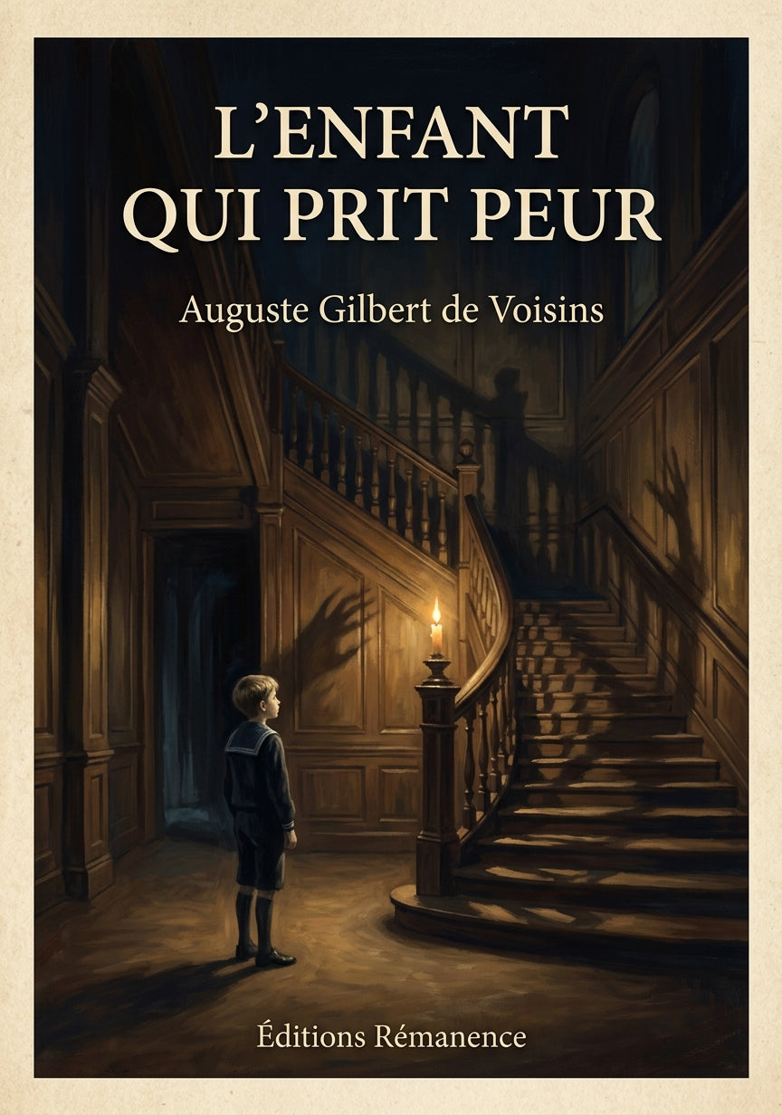 L'enfant qui prit peur - Auguste Gilbert de Voisins (Couverture)