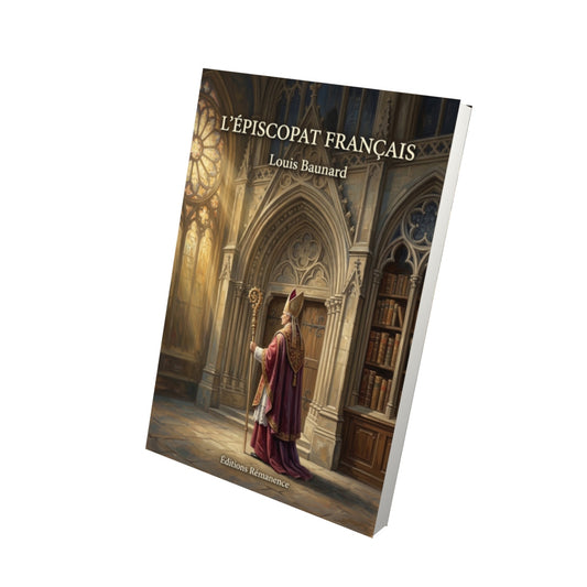 Livre L'épiscopat français - Louis Baunard - Vue 3D - Editions Remanence