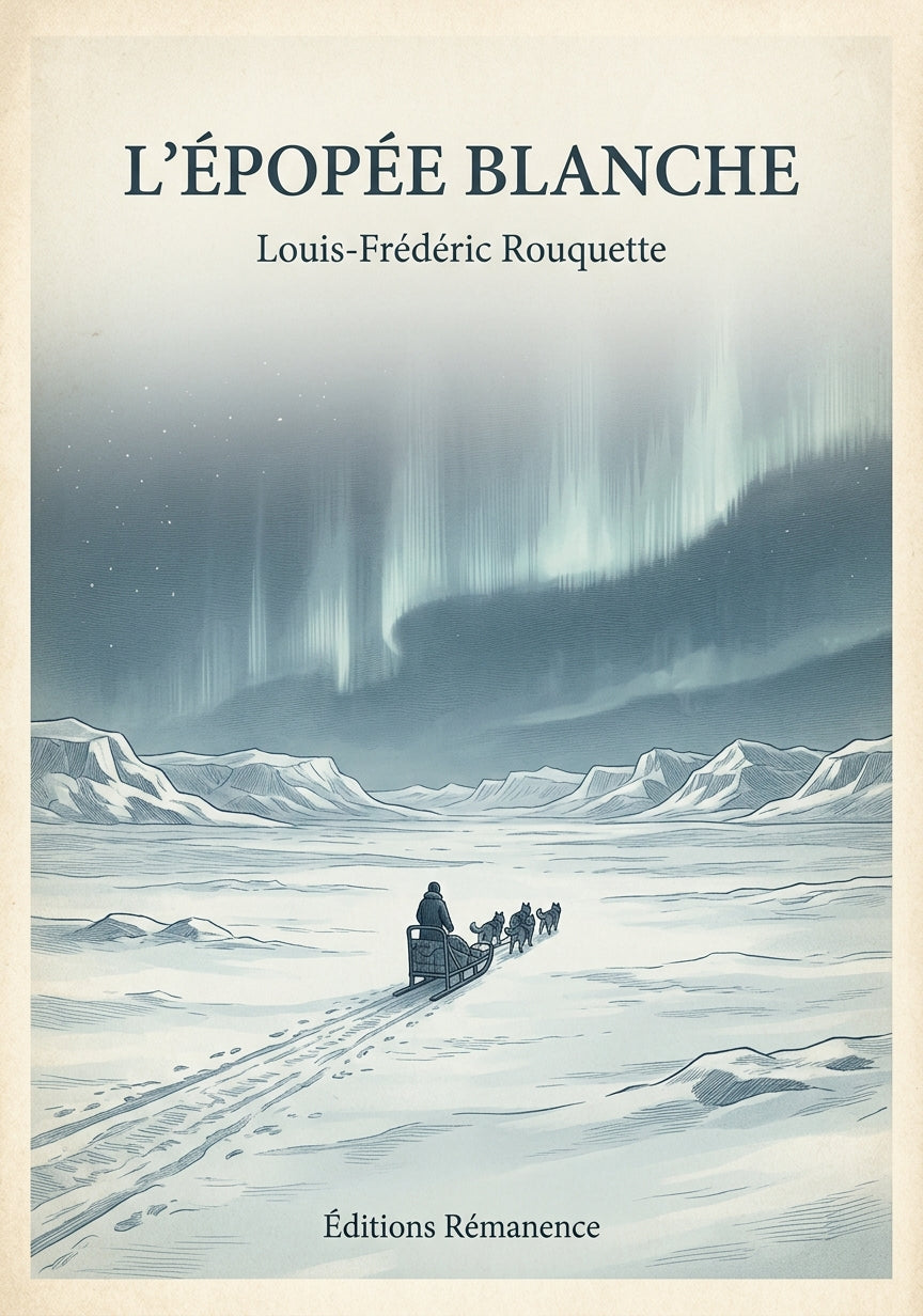 L'épopée blanche - Louis-Frédéric Rouquette (Couverture)