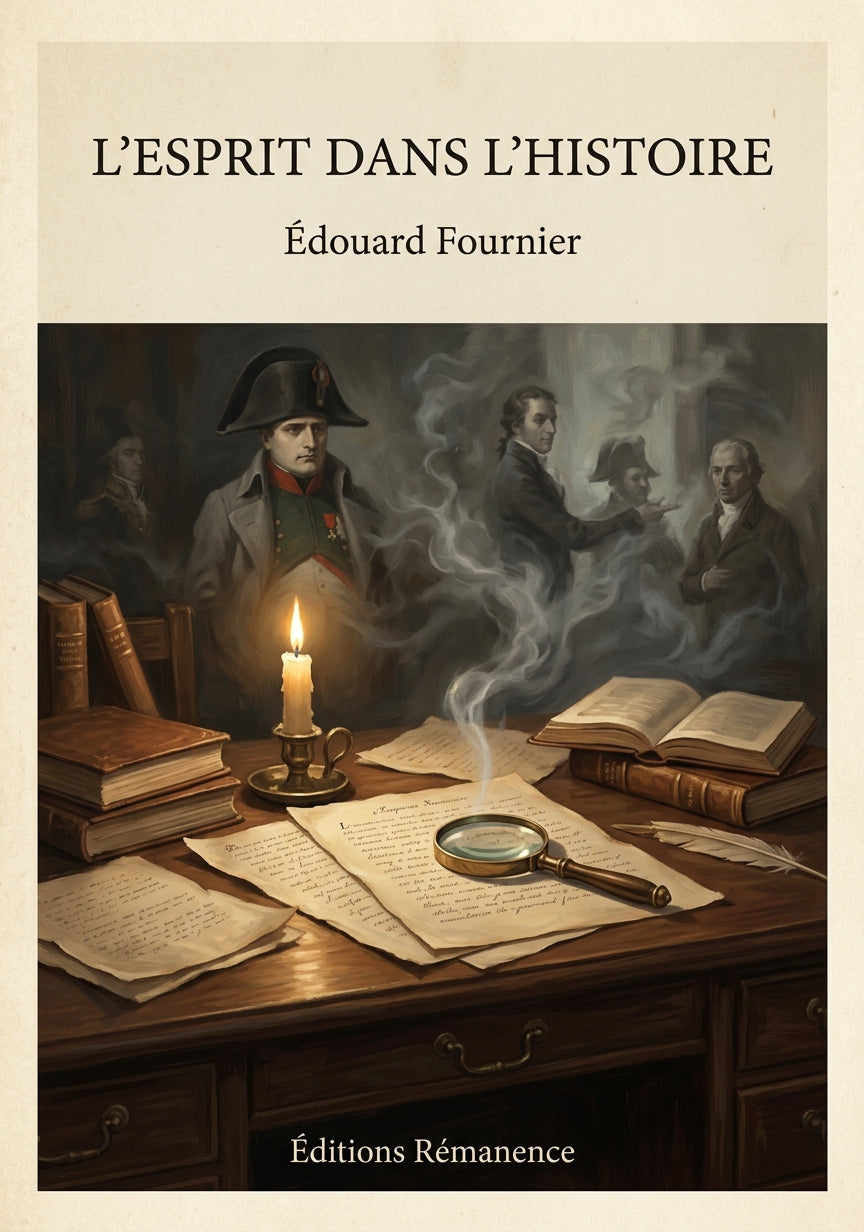 L'esprit dans l'histoire - Édouard Fournier (Couverture)