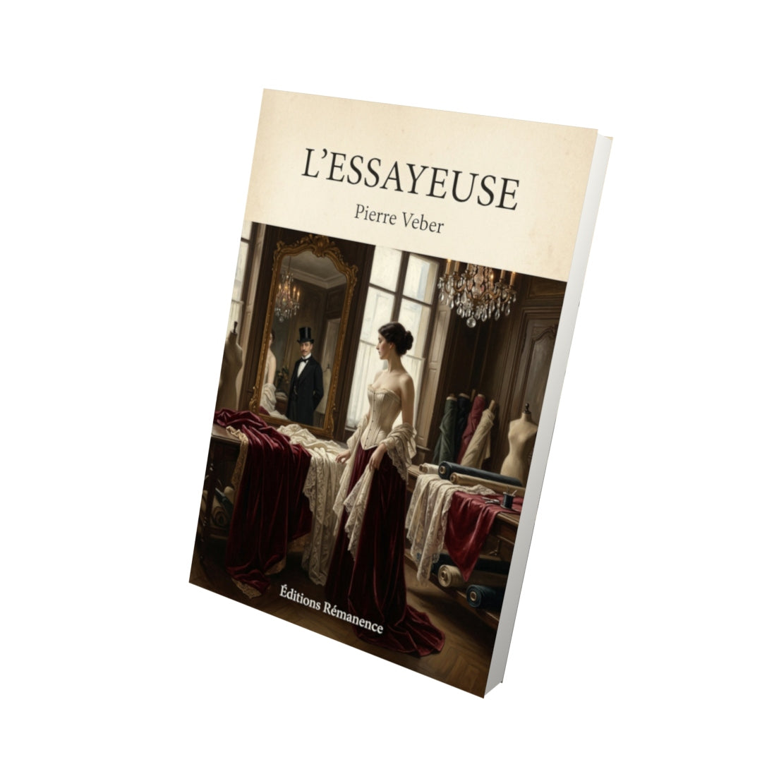 Livre L'essayeuse - Pierre Veber - Vue 3D - Editions Remanence