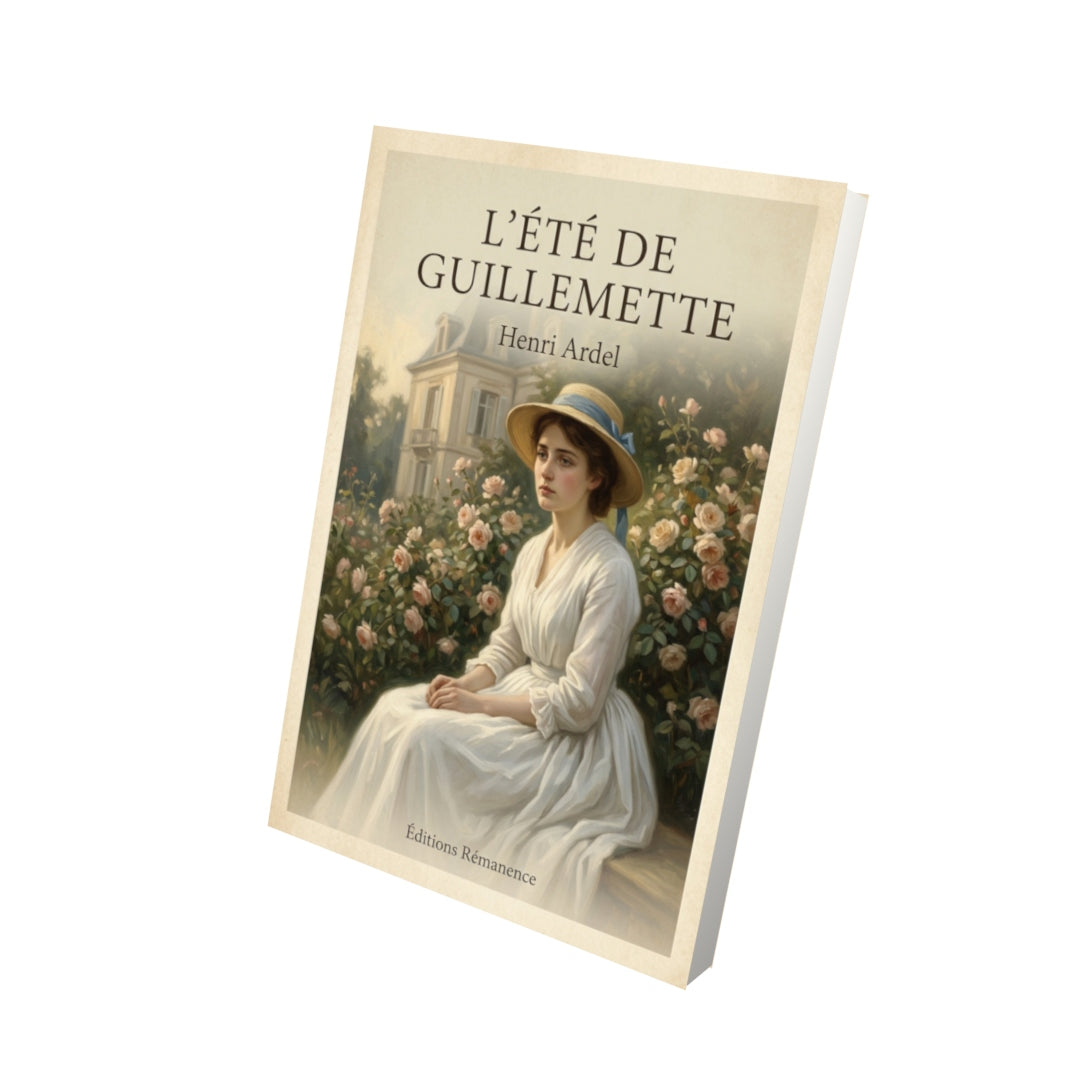 Livre L'été de Guillemette - Henri Ardel - Vue 3D - Editions Remanence