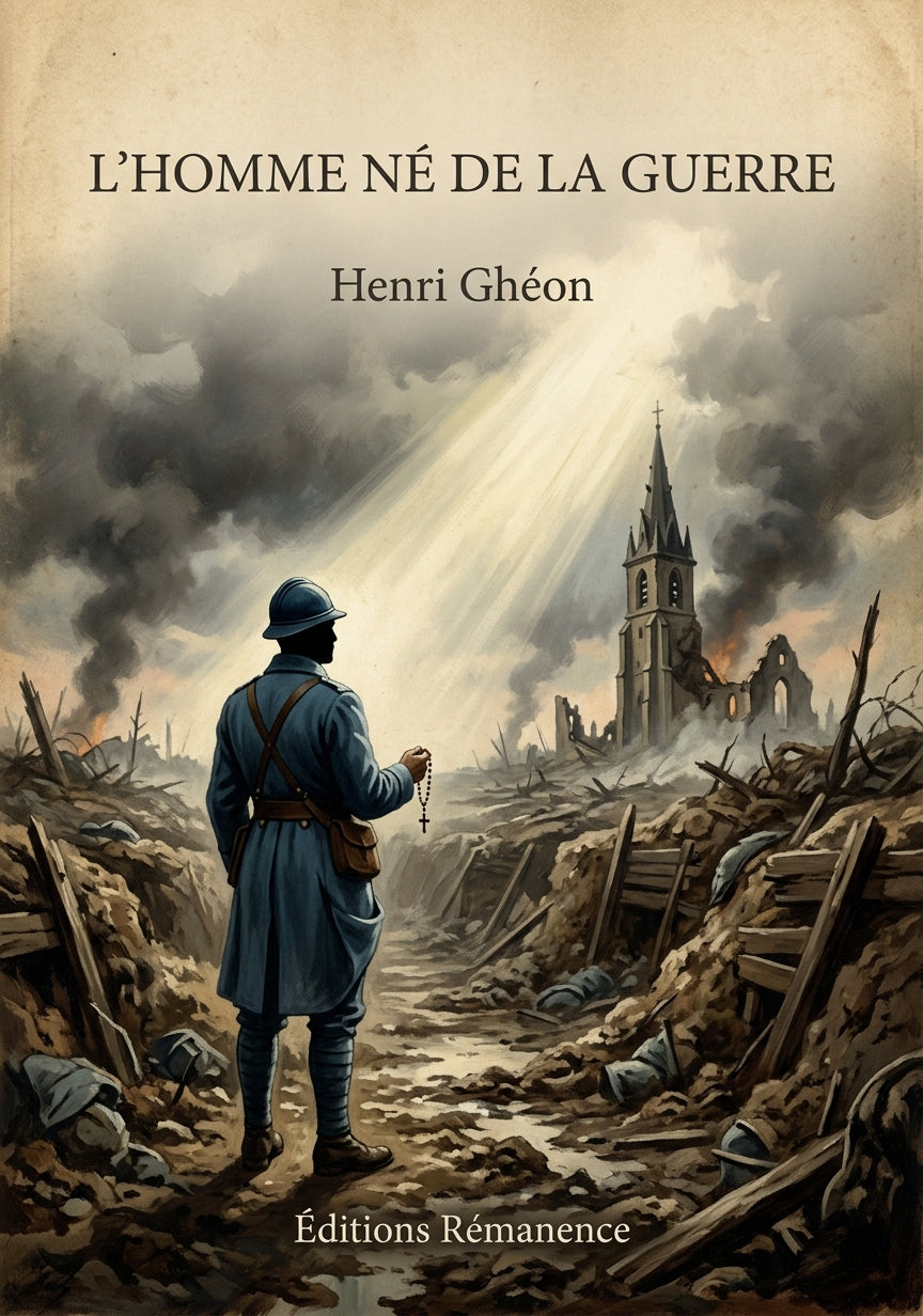 L'homme né de la guerre - Henri Ghéon (Couverture)
