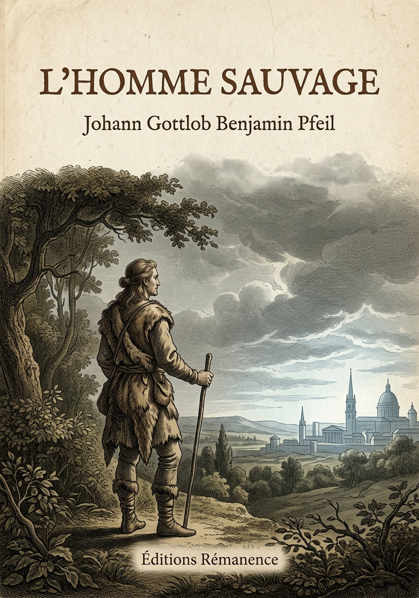 L'homme sauvage - Johann Gottlob Benjamin Pfeil (Couverture)