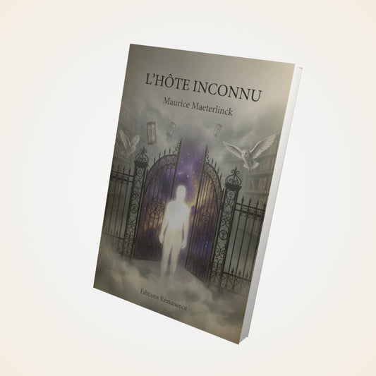 Livre L'hôte inconnu - Maurice Maeterlinck - Couverture 3D