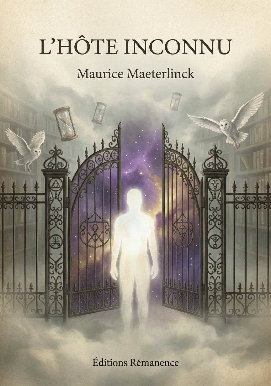 L'hôte inconnu - Maurice Maeterlinck (Couverture)