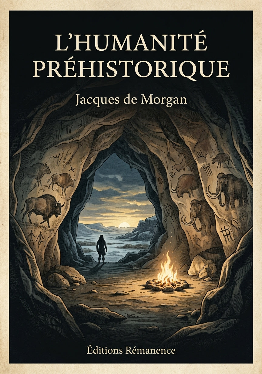 L'Humanité préhistorique - Jacques de Morgan (Couverture)
