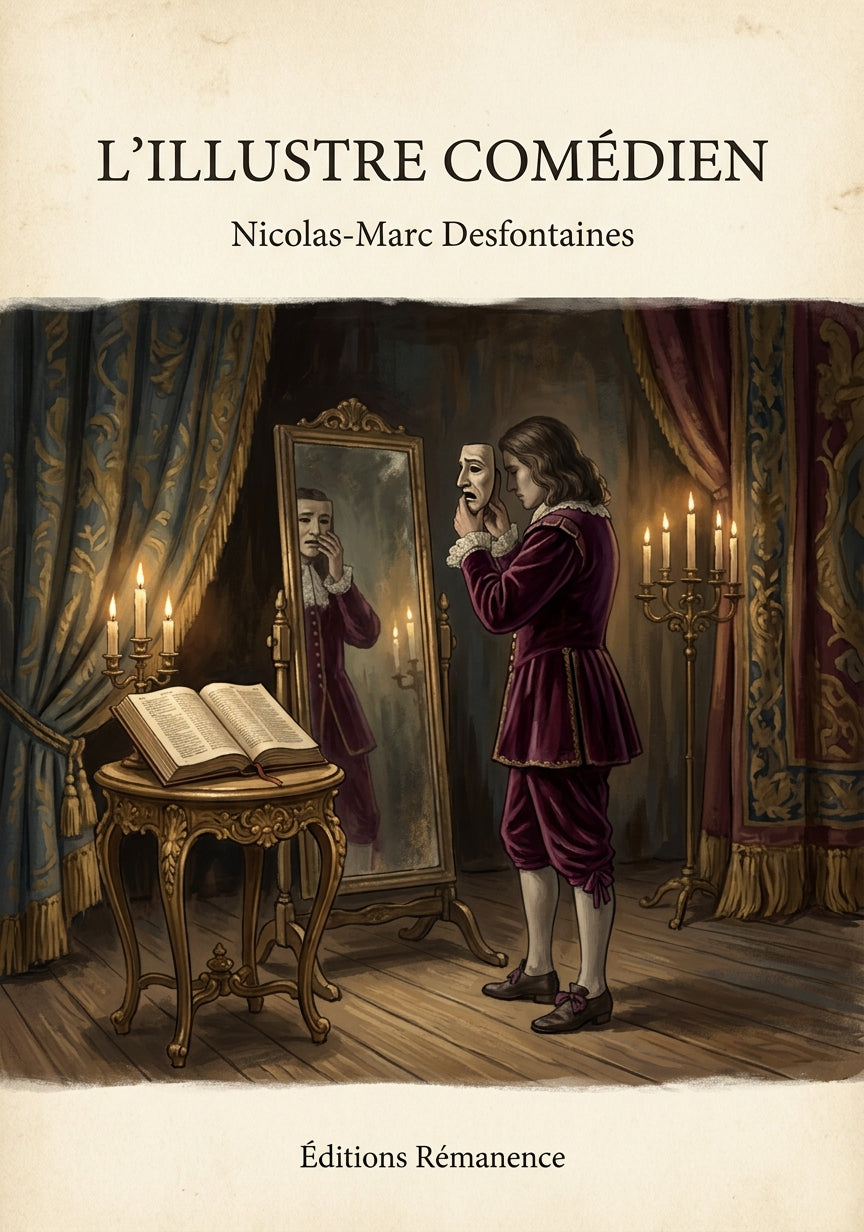 L'illustre comédien - Nicolas-Marc Desfontaines (Couverture)