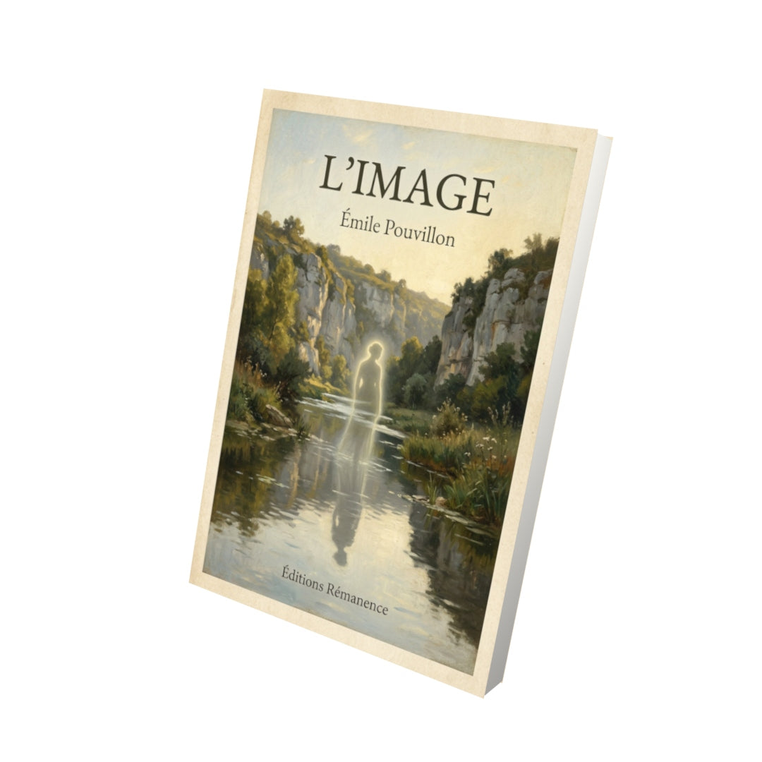 Livre L'image - Émile Pouvillon - Vue 3D - Editions Remanence