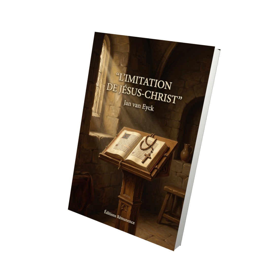 Livre L'imitation de Jésus-Christ - - Vue 3D - Editions Remanence