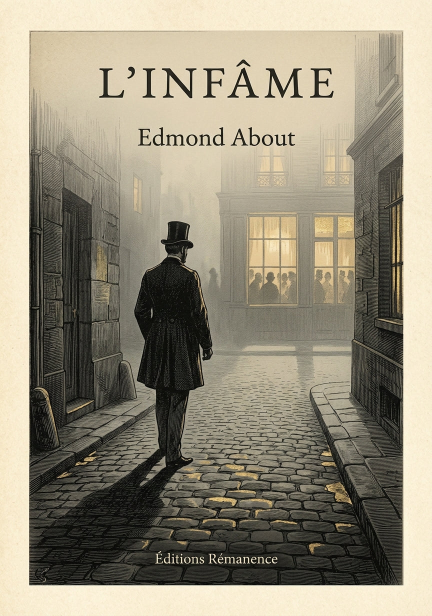 L'infâme - Edmond About (Couverture)