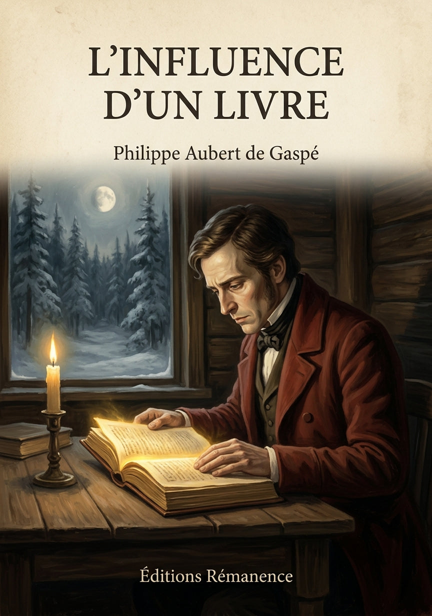 L'influence d'un livre - Philippe Aubert de Gaspé (Couverture)