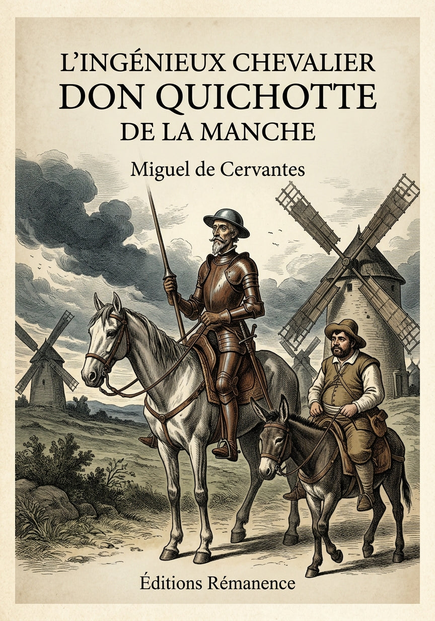L'ingénieux chevalier Don Quichotte de la Manche - Miguel de Cervantes (Couverture)