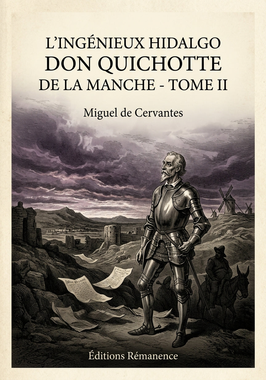 L'ingénieux hidalgo Don Quichotte de la Manche - Tome II - Miguel de Cervantes (Couverture)