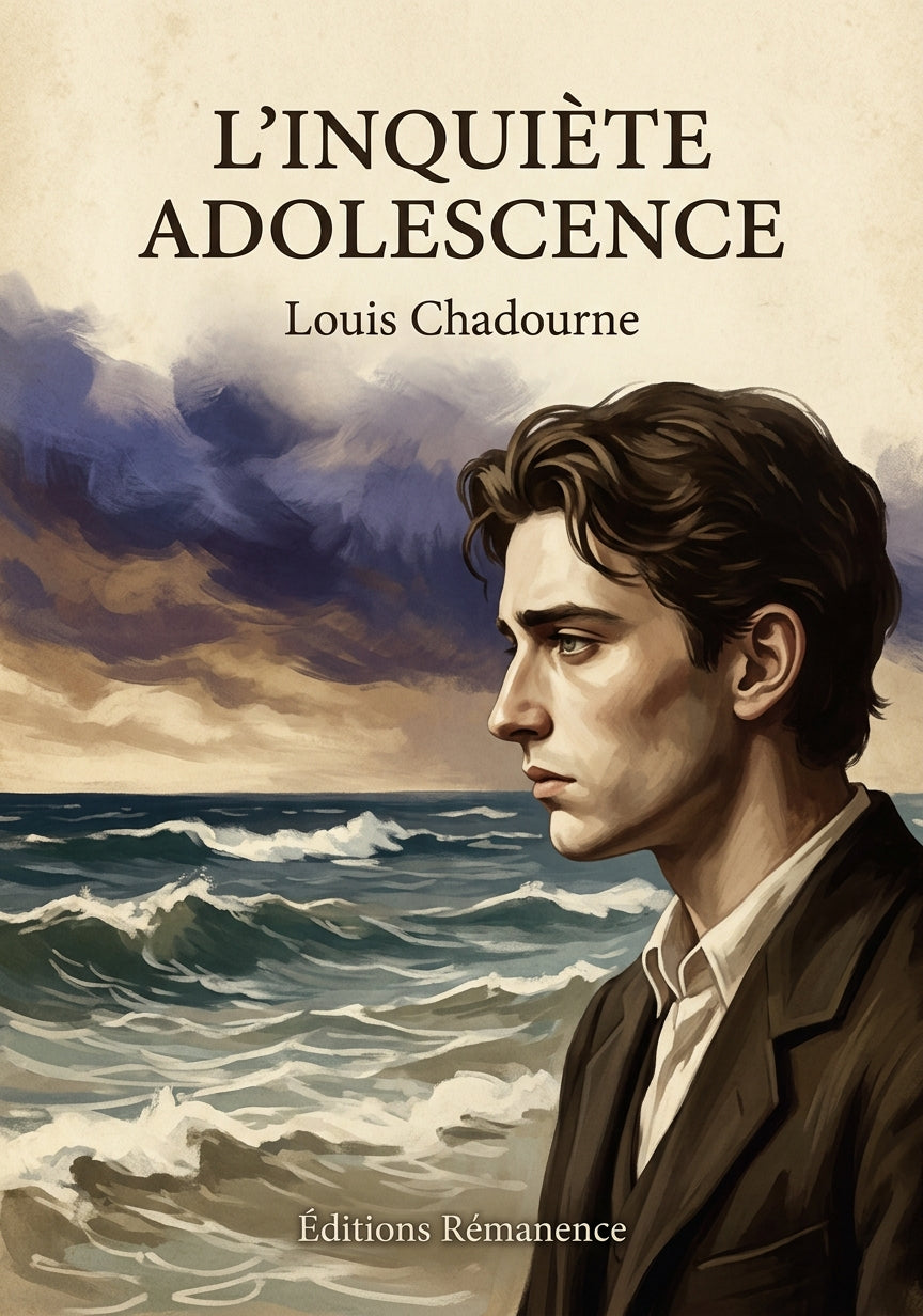 L'inquiète adolescence - Louis Chadourne (Couverture)
