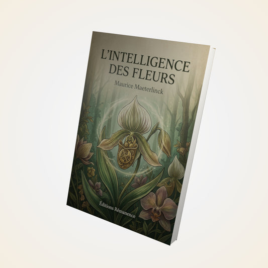 Livre L'intelligence des fleurs - Maurice Maeterlinck - Couverture 3D