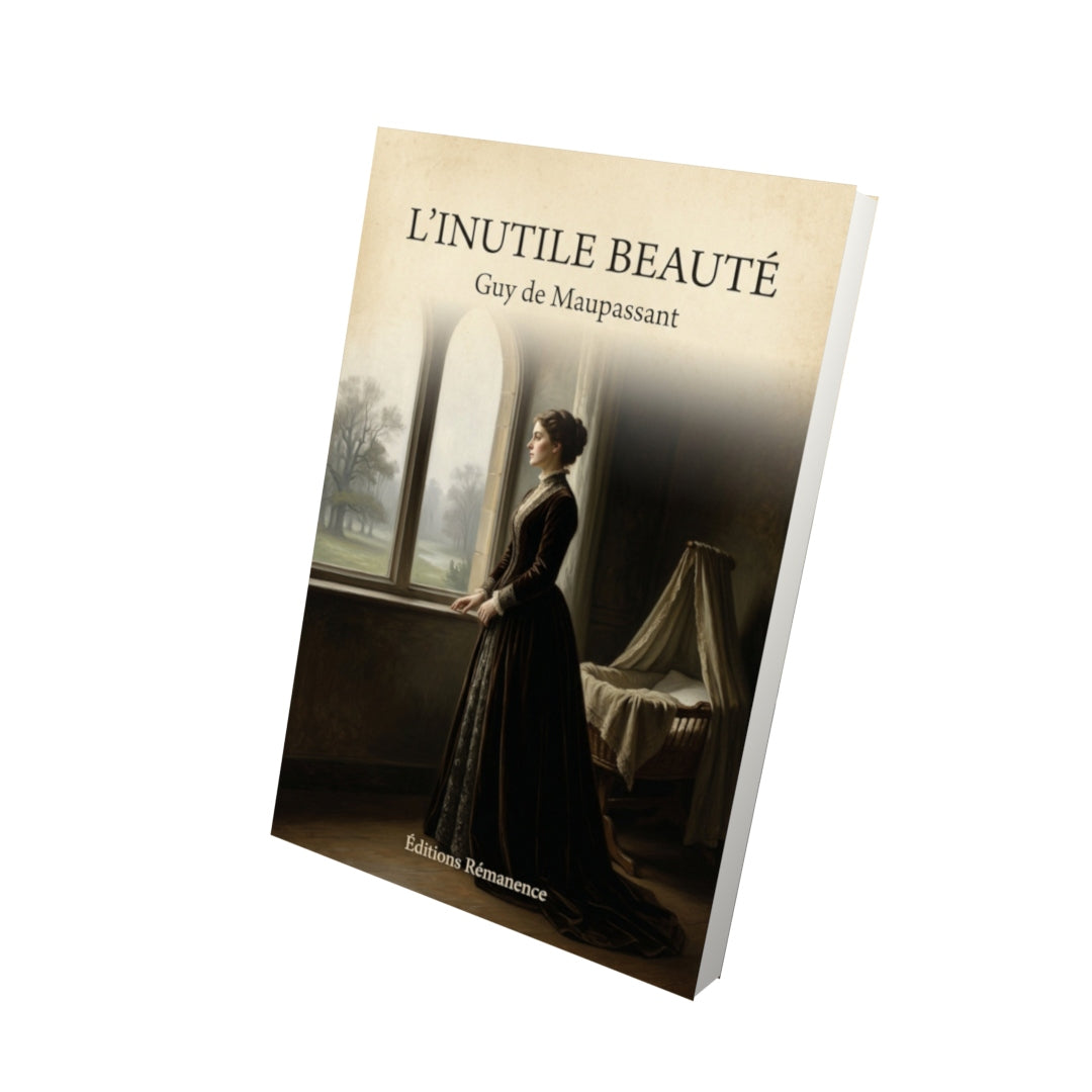 Livre L'inutile beauté - Guy de Maupassant - Vue 3D - Editions Remanence
