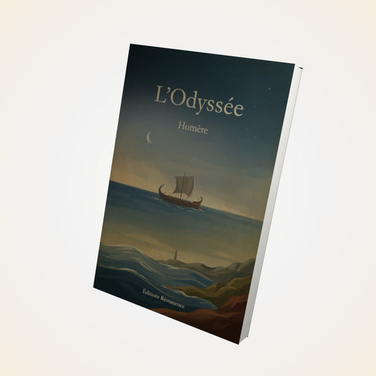 Livre L'Odyssée – Homère - Couverture 3D