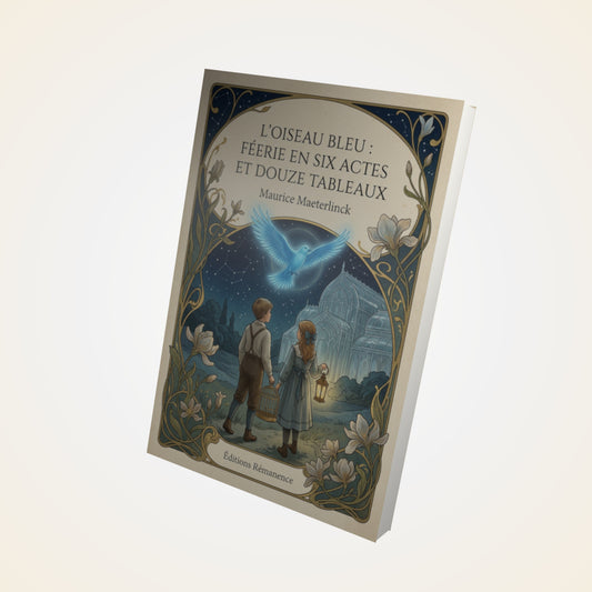 Livre L'oiseau bleu : Féerie en six actes et douze tableaux - Maurice Maeterlinck - Couverture 3D