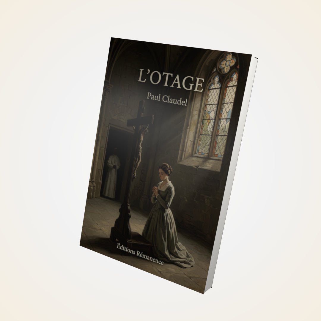 Livre L'otage - Paul Claudel - Couverture 3D