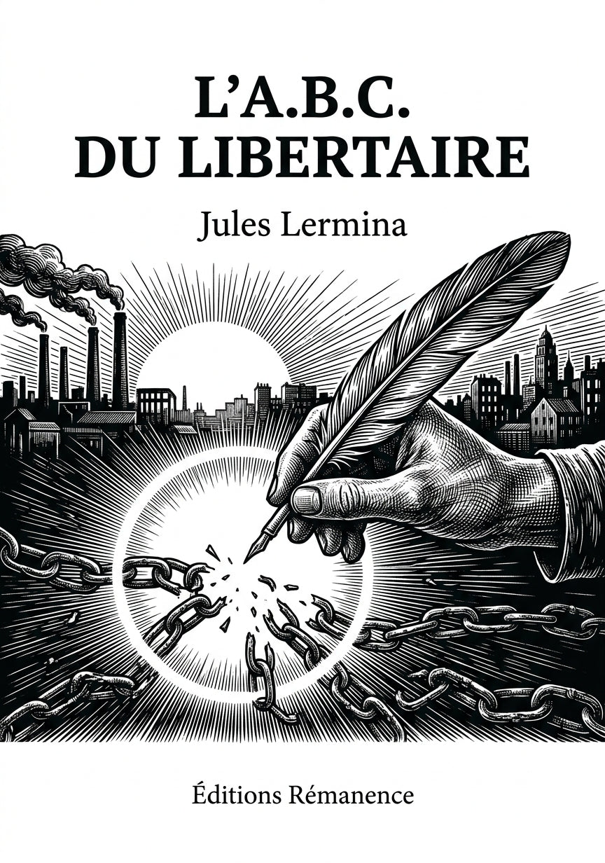 Livre L’A.B.C. du libertaire par Jules Lermina - Couverture - Editions Remanence