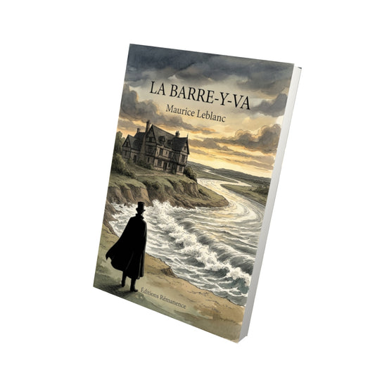 Livre La Barre-y-va par Maurice Leblanc - Vue 3D - Editions Remanence