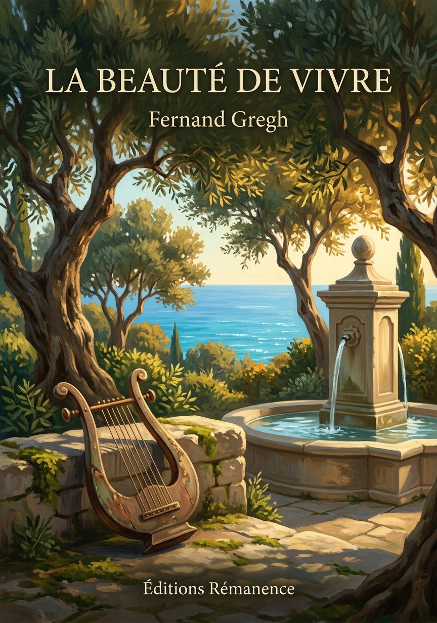 Livre La Beauté de vivre par Fernand Gregh - Couverture - Editions Remanence