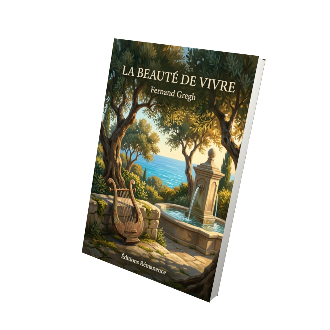 Livre La Beauté de vivre par Fernand Gregh - Vue 3D - Editions Remanence