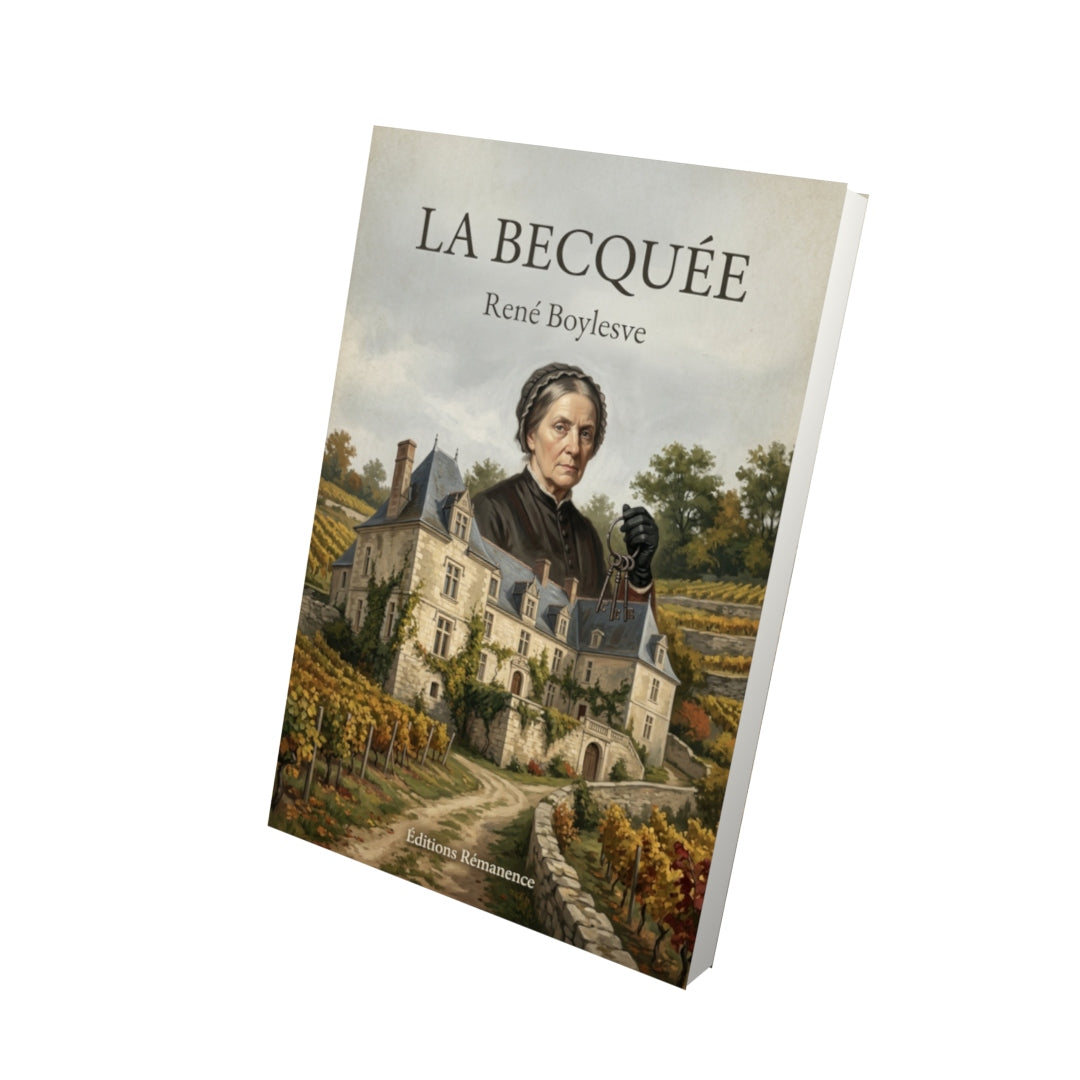 Livre La Becquée - René Boylesve - Vue 3D - Editions Remanence