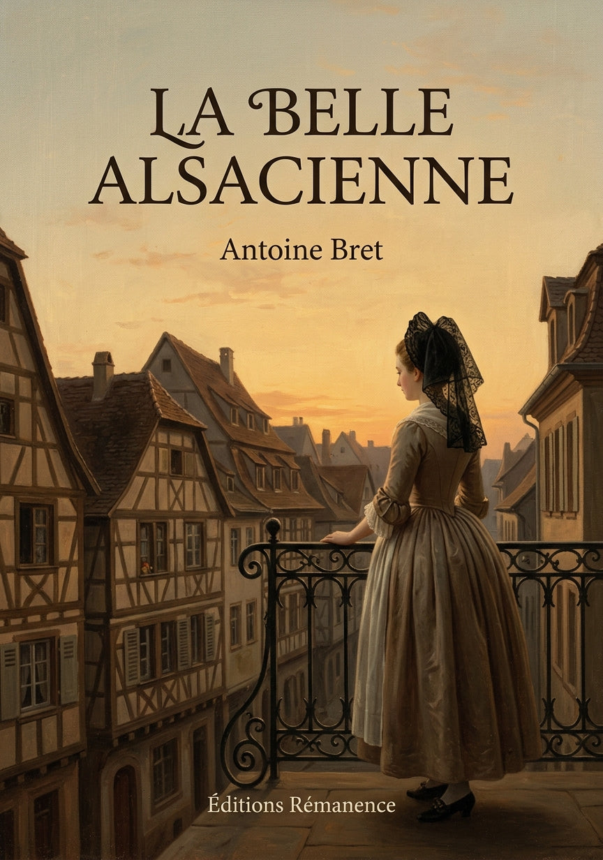 Livre La Belle Alsacienne par Antoine Bret - Couverture - Editions Remanence