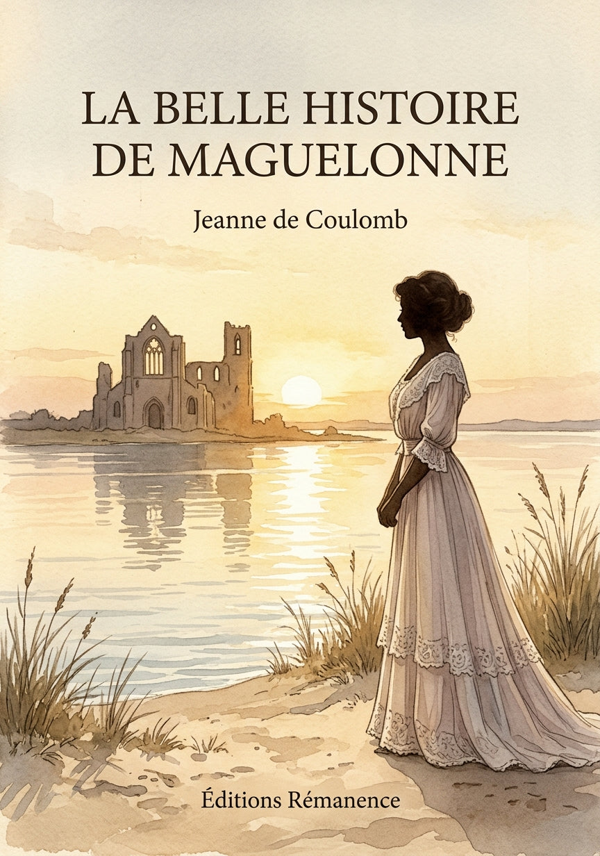 Livre La Belle histoire de Maguelonne par Jeanne de Coulomb - Couverture - Editions Remanence