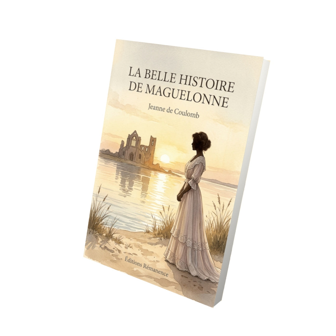 Livre La Belle histoire de Maguelonne par Jeanne de Coulomb - Vue 3D - Editions Remanence